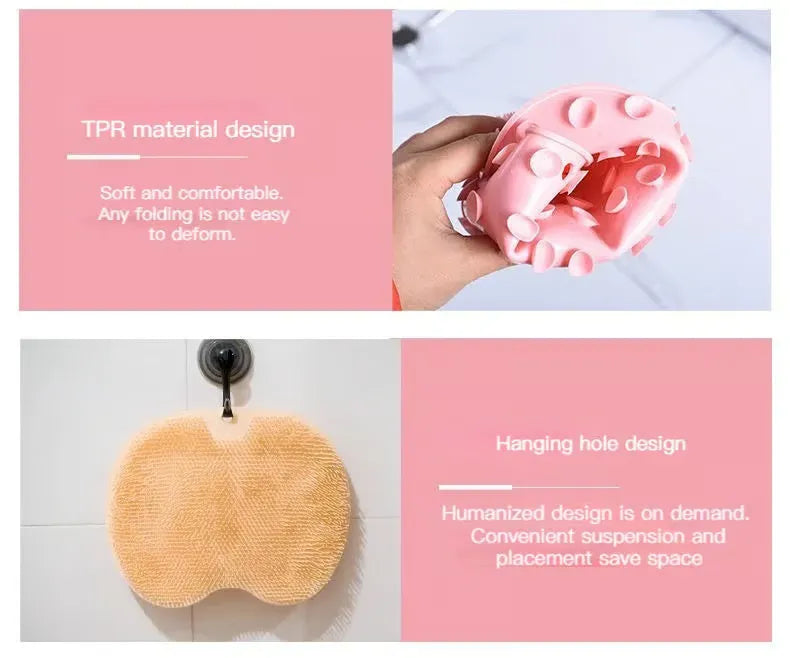 CartNexo Silicone Multiuse Scrubber For Bath